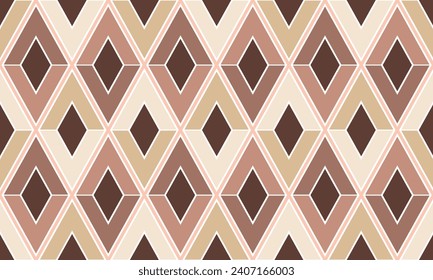 Seamless abstract geometric pattern. Vector Illustration.