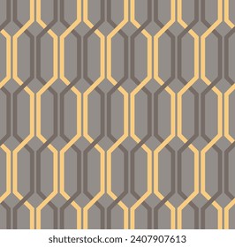 Seamless abstract geometric pattern. Vector Illustration.