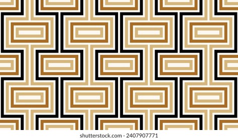 Seamless abstract geometric pattern. Vector Illustration.