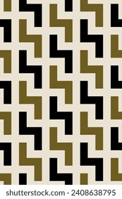 Seamless abstract geometric pattern. Vector Illustration.