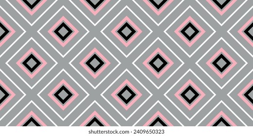 Seamless abstract geometric pattern. Vector Illustration.