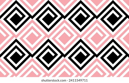 Seamless abstract geometric pattern. Vector Illustration.