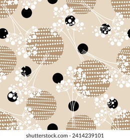 Seamless abstract geometric pattern. Vector Illustration.