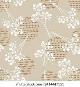 Motif géométrique abstrait harmonieux. Illustration vectorielle.