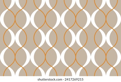 Seamless abstract geometric pattern. Vector Illustration.