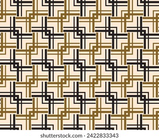 Seamless abstract geometric pattern. Vector Illustration.
