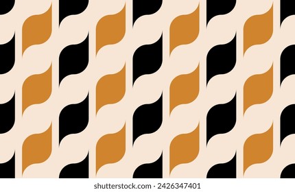 Seamless abstract geometric pattern. Vector Illustration.