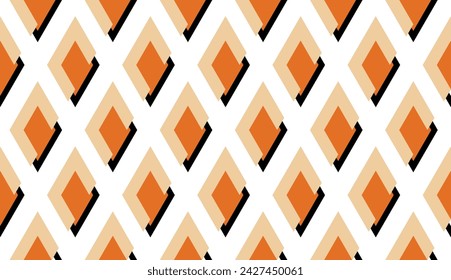 Seamless abstract geometric pattern. Vector Illustration.