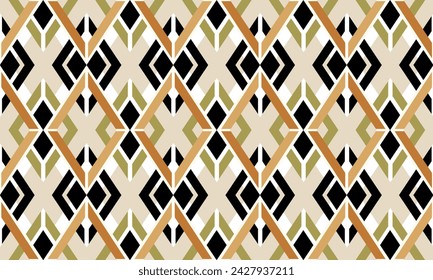 Seamless abstract geometric pattern. Vector Illustration.