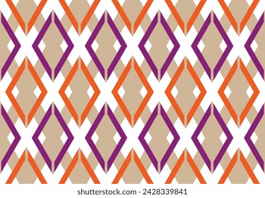 Seamless abstract geometric pattern. Vector Illustration.