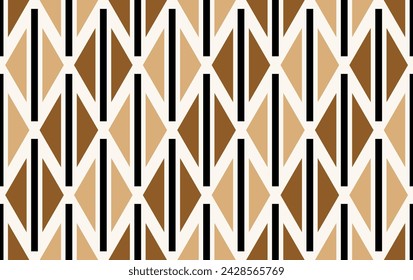 Seamless abstract geometric pattern. Vector Illustration.