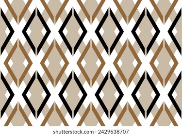 Seamless abstract geometric pattern. Vector Illustration.