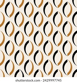Seamless abstract geometric pattern. Vector Illustration.