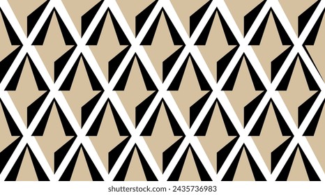 Seamless abstract geometric pattern. Vector Illustration.