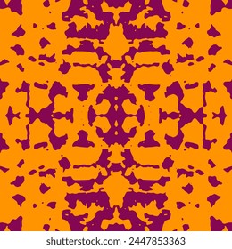 Seamless abstract geometric pattern. Vector Illustration. Hand drawn seamless abstract pattern from tiles.