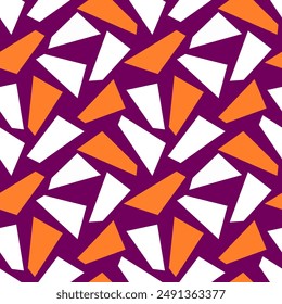 Seamless abstract geometric pattern. Vector Illustration.