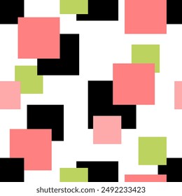 Seamless abstract geometric pattern. Vector Illustration.