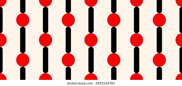 Seamless abstract geometric pattern. Vector Illustration.