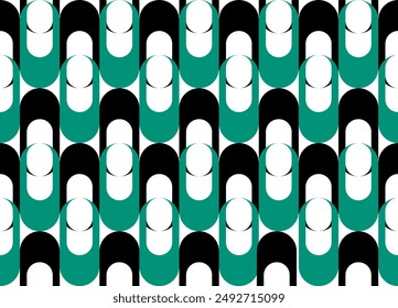 Seamless abstract geometric pattern. Vector Illustration.