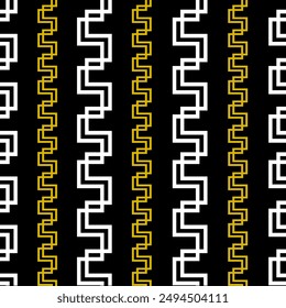 Seamless abstract geometric pattern. Vector Illustration.