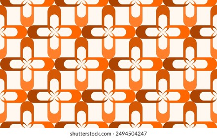 Seamless abstract geometric pattern. Vector Illustration.