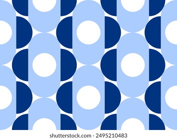 Seamless abstract geometric pattern. Vector Illustration.