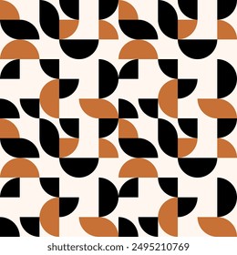 Seamless abstract geometric pattern. Vector Illustration.