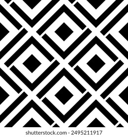 Patrón geométrico abstracto sin fisuras. Ilustración vectorial.