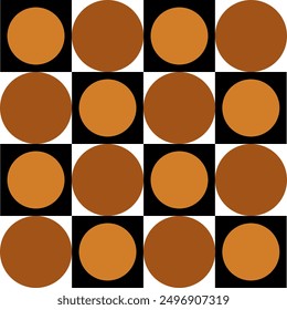 Seamless abstract geometric pattern. Vector Illustration.