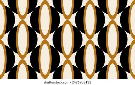 Seamless abstract geometric pattern. Vector Illustration.