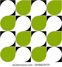 Seamless abstract geometric pattern. Vector Illustration.