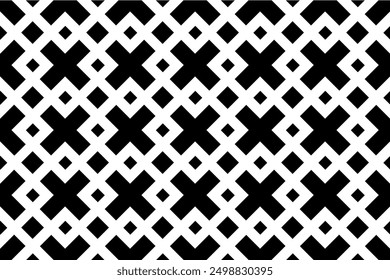 Seamless abstract geometric pattern. Vector Illustration.