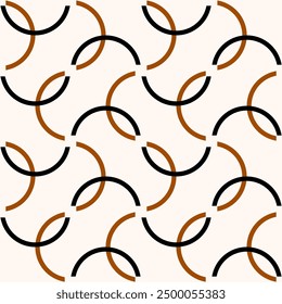 Seamless abstract geometric pattern. Vector Illustration.