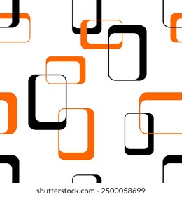 Seamless abstract geometric pattern. Vector Illustration.
