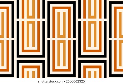 Seamless abstract geometric pattern. Vector Illustration.