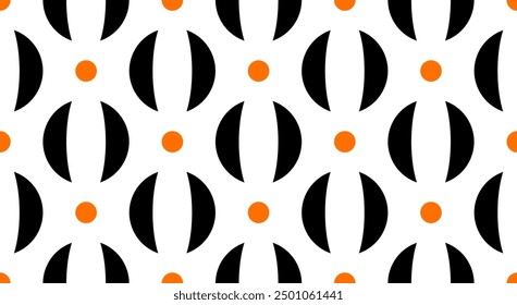 Seamless abstract geometric pattern. Vector Illustration.
