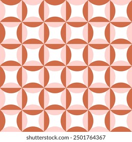 Seamless abstract geometric pattern. Vector Illustration.