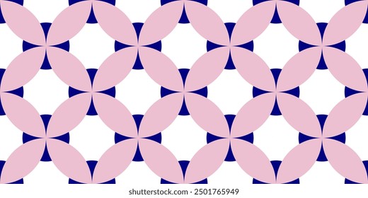 Seamless abstract geometric pattern. Vector Illustration.