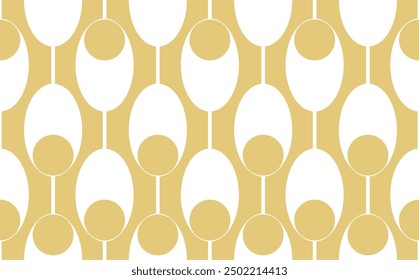 Seamless abstract geometric pattern. Vector Illustration.