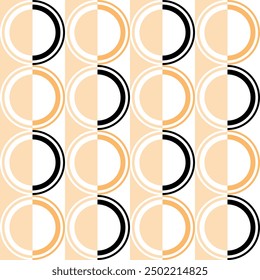 Seamless abstract geometric pattern. Vector Illustration.