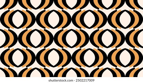 Seamless abstract geometric pattern. Vector Illustration.