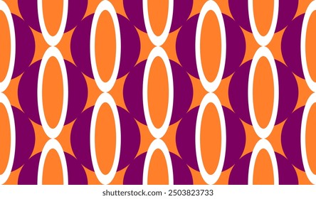 Seamless abstract geometric pattern. Vector Illustration.