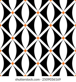 Seamless abstract geometric pattern. Vector Illustration
