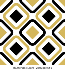 Seamless abstract geometric pattern. Vector Illustration