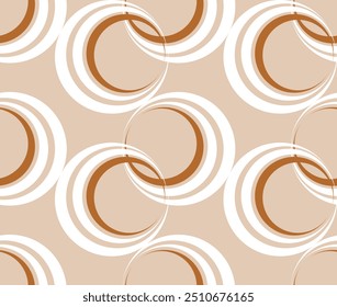 Seamless abstract geometric pattern. Vector Illustration