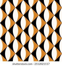 Seamless abstract geometric pattern. Vector Illustration