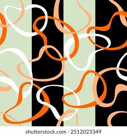 Padrão geométrico abstrato sem emenda. Ilustração de vetor