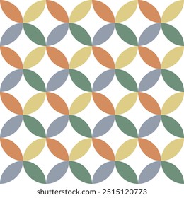Seamless abstract geometric pattern. Vector Illustration