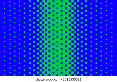 Seamless abstract geometric pattern. Vector Illustration. Horizontal halftone with colorful rhombus pattern background. Vector Illustration.