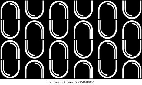 Padrão geométrico abstrato sem emenda. Ilustração de vetor